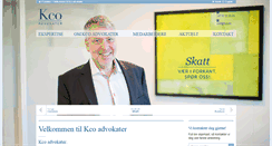 Desktop Screenshot of kco.no
